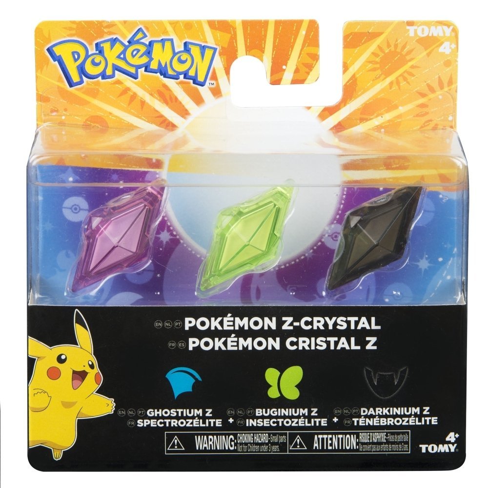 Pokémon Z-Crystal 3 Pack - Styles Vary : Amazon.co.uk: Toys & Games